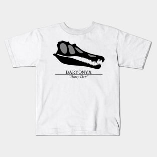 Baryonyx Skull Kids T-Shirt